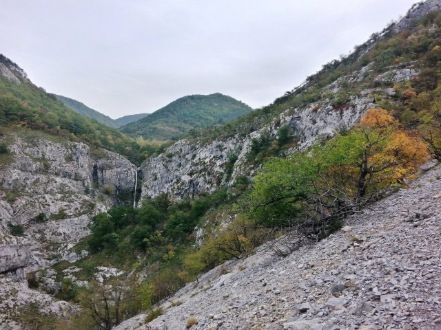 Glinščica-ferate in Comicijev greben-4.11.18  - foto