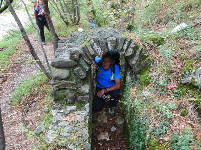 Glinščica-ferate in Comicijev greben-4.11.18  - foto