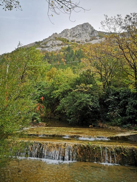 Glinščica-ferate in Comicijev greben-4.11.18  - foto