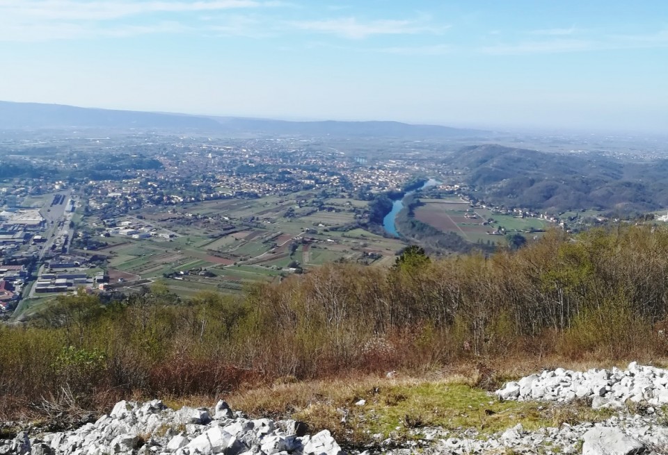 Solkan-Sabotin-Korada-Kanal - 30.3.2019 - foto povečava