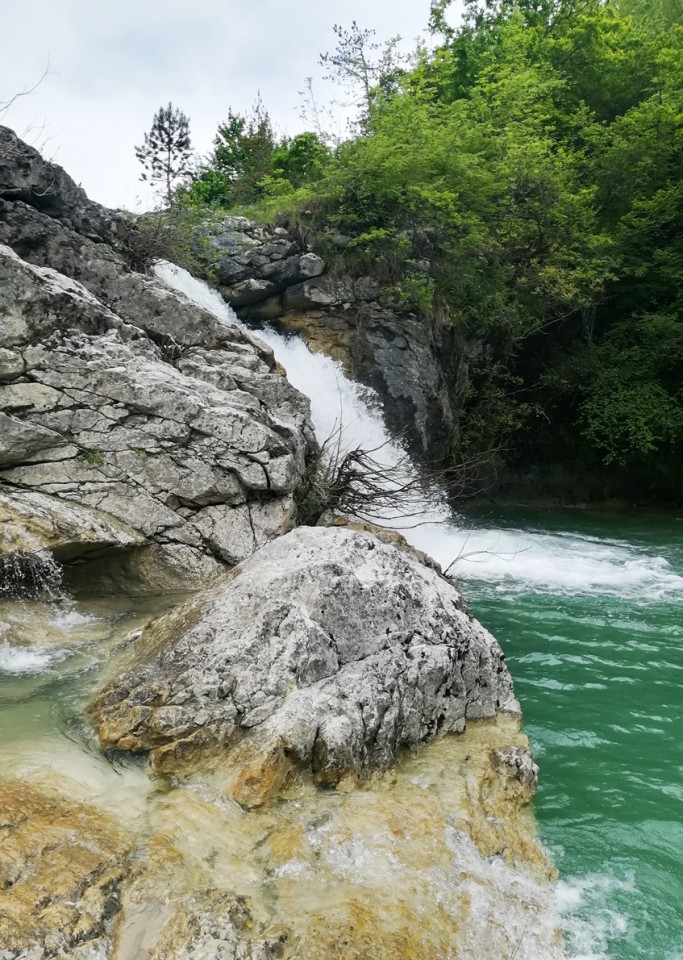 7 slapov reke Mirne - 11.5.2019 - foto povečava