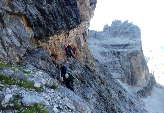 Ture in ferate v Dolomitih - 3-4.8.2019 - foto