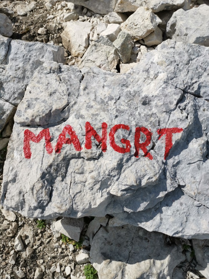Mangartsko sedlo-Via Italiana-Mangart-9.8.20 - foto povečava