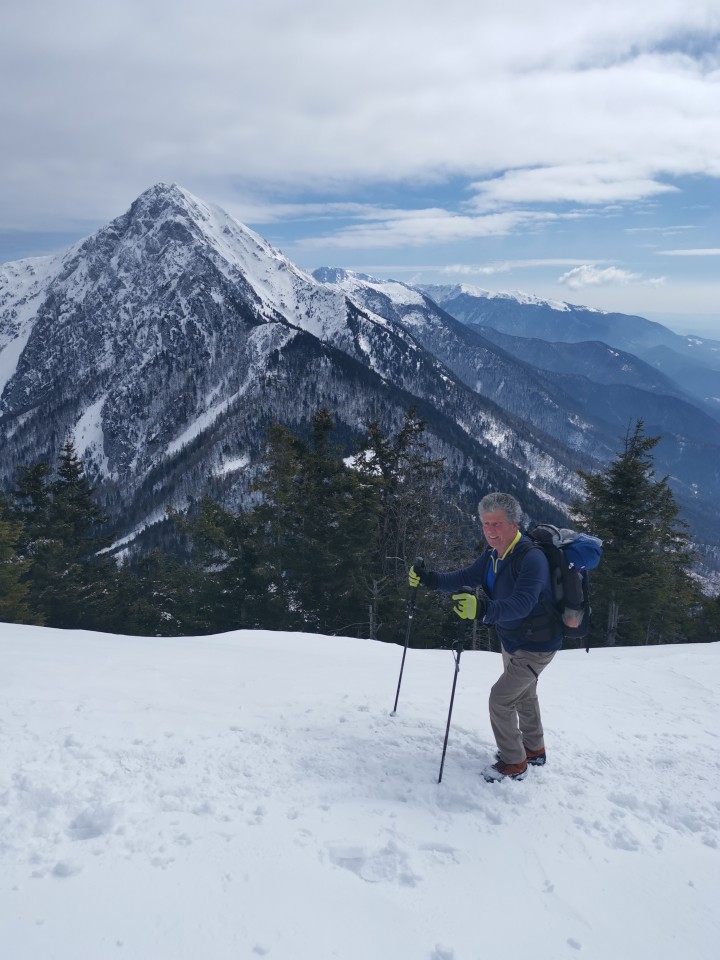 Gozd-Tolsti vrh-Koča na Kriški gori-21.3.2021 - foto povečava