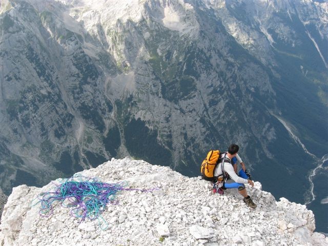 TRIGLAV 2007 - severna stena - foto povečava