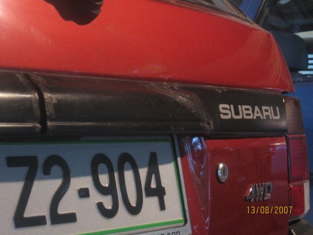 Subaru Justy - obnova - foto