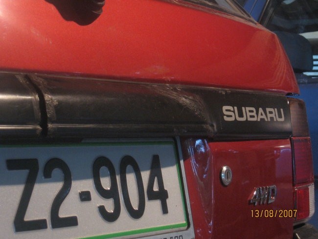 Subaru Justy - obnova - foto povečava