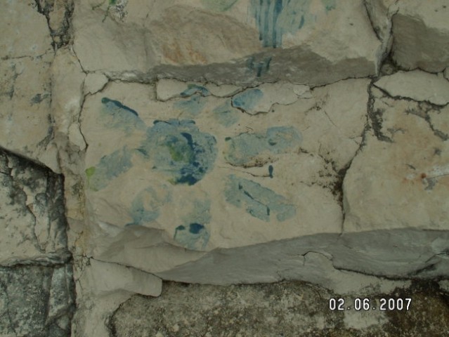 Poslikava skal na obali-Banjole