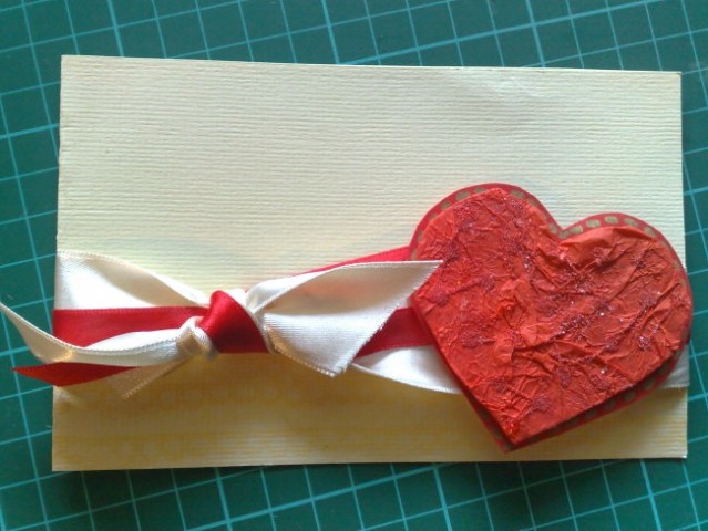 Ena valentina :), srček je posut z bleščicami