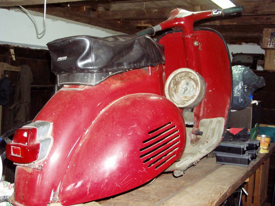 Vespa 150 ccm 1954 - foto povečava