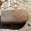 WWI MARKED AUSTRIAN HUNGARIAN ARMY BELT FIELD FLASK Nr.1 - Isonso Front 8 EUR