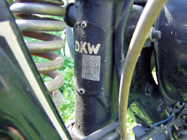 DKW letnik 1939 200cm - foto
