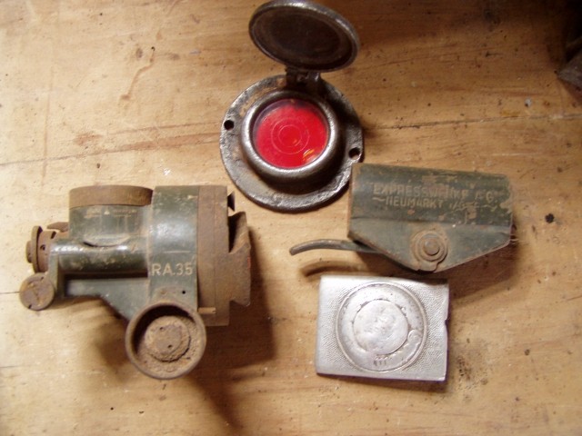 Deli optike nemškega minometa 81- R.A. 35
