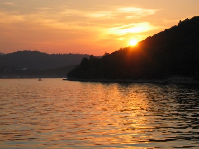 Sea sunset - foto