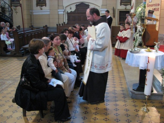 P. Marjan me je krstil v cerkvi Sv. Antona Padovanskega na Viču v Ljubljani.