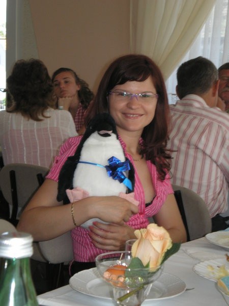 Teta Maja s pingvinom