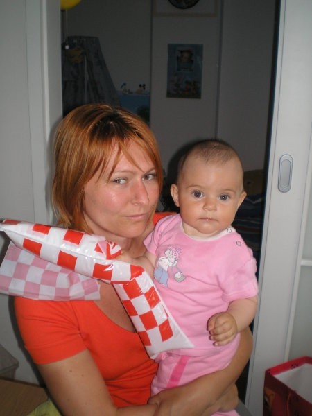 Ajda je tudi navijala z mamico Simono
