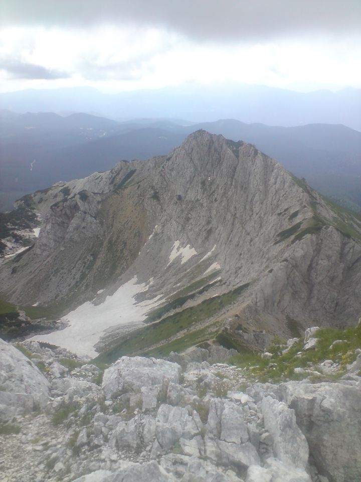 Vrhovi nad Pokljuko julij 2009 - foto povečava