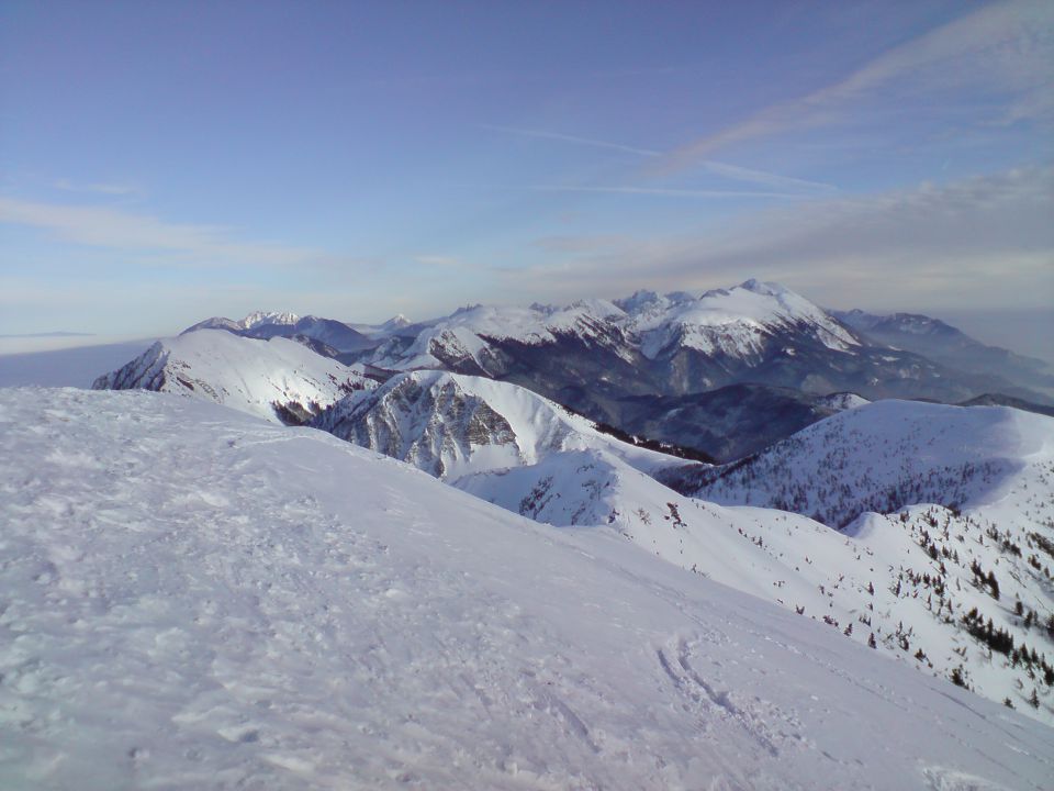 Dovška Baba 17.1.2009 - foto povečava