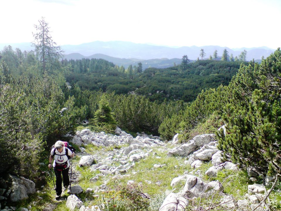 Vrhovi nad Lipanco 28.7.2010 - foto povečava