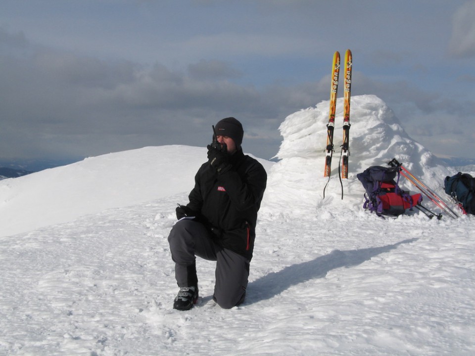 Veliki vrh in Dleskovec (13.2.2009) - foto povečava