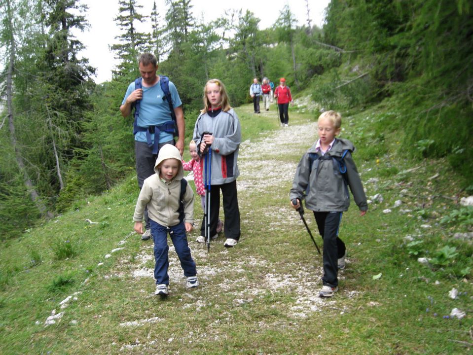 Poštarca po stai vršiški cesti - foto povečava