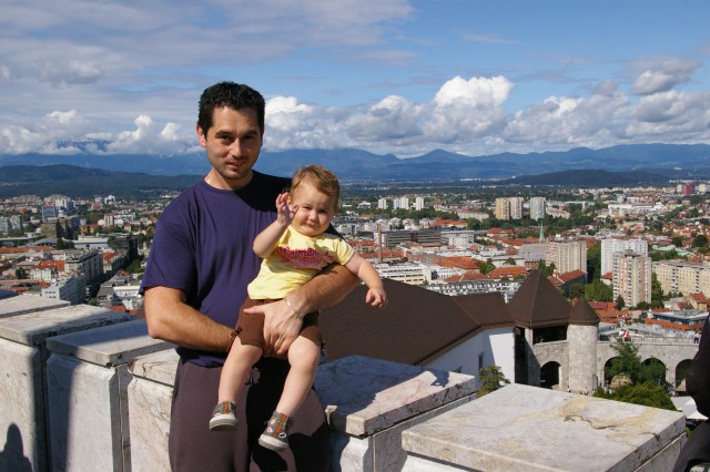 To je pa Ljubljana z vrha