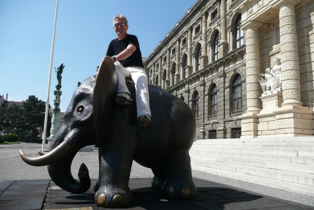 Ker je bil muzej zaprt je nastradal  slon.