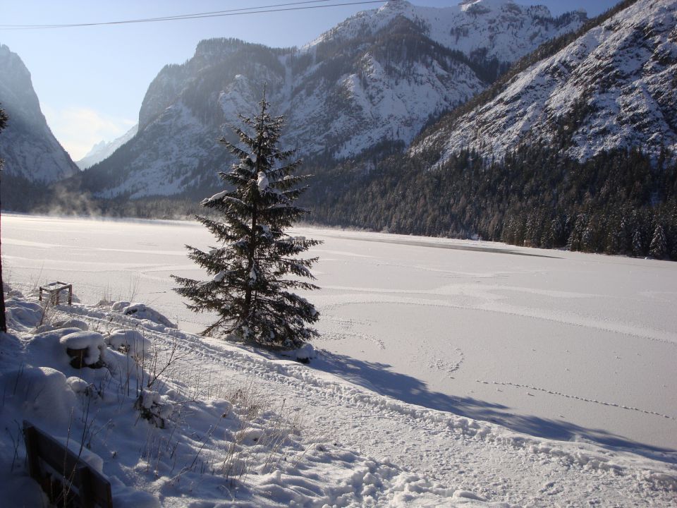 Cortina-Dobiacco pozimi - foto povečava