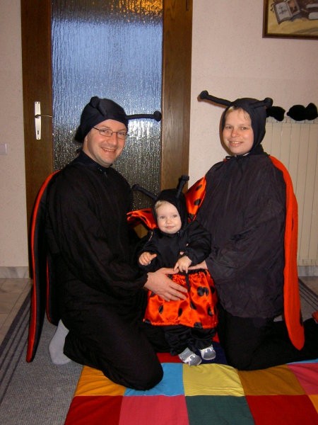 Družina pikapolonic (pust, feb. 2006)